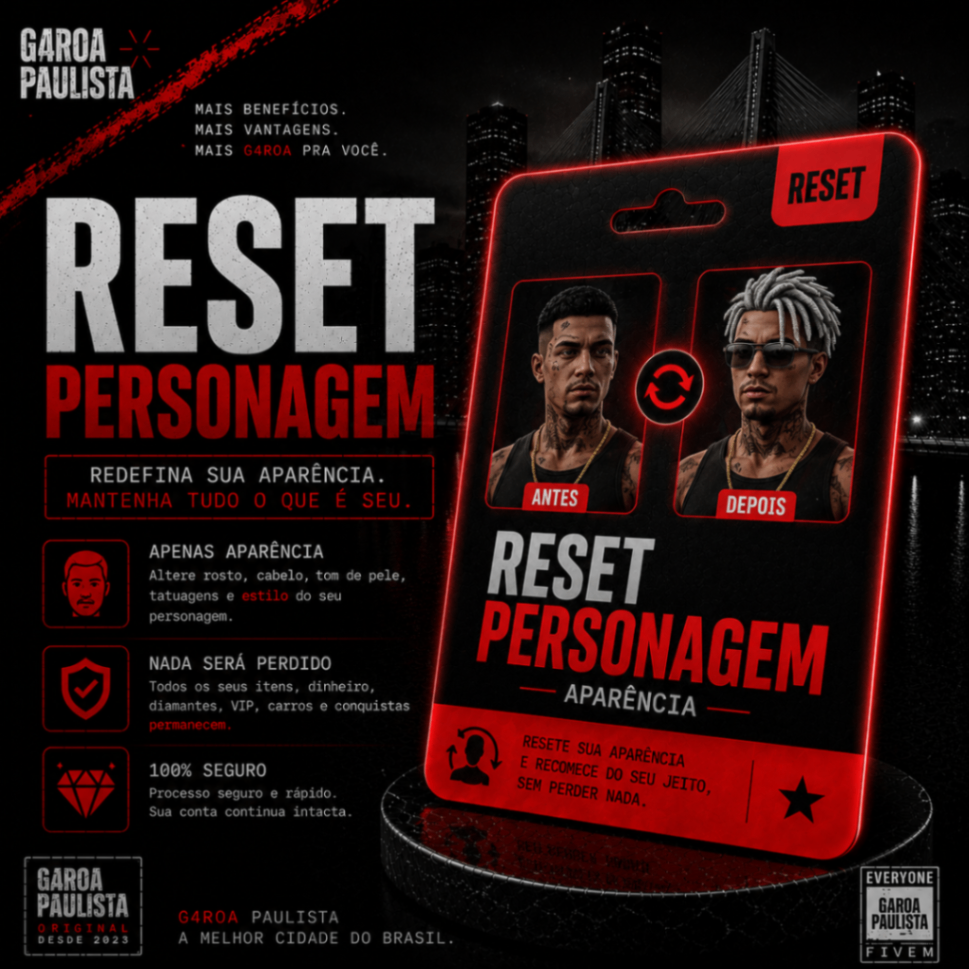 Cartão de Reset